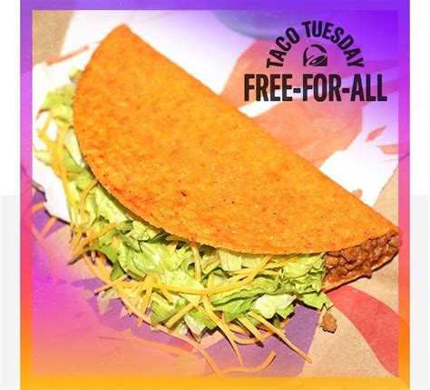 Doritos Locos Taco at Taco Bell Every Tuesday – Free Stuff App