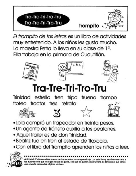 Libro trompito (1) | Lectura y escritura, Lectura de palabras ...