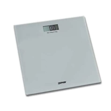 4440784 BALANCE NUMÉRIQUE de Salle ZHS809 Zephir Verre Mince CM 30 KG