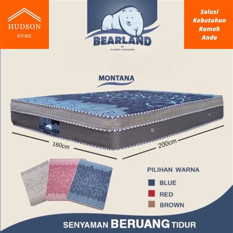 Jual Kasur Springbed Bearland Procella Montana Garansi Per 15 Tahun