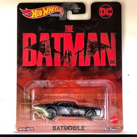 Carrito Batman Hot Wheels Premium Batmobile The Batman Gomas Meses Sin Intereses