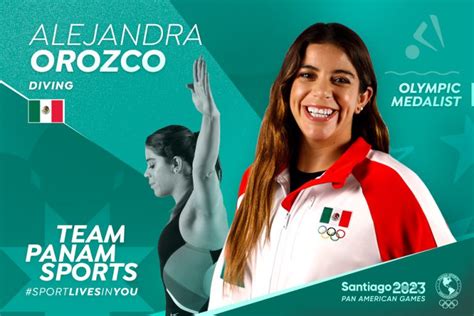 Panam Sports ALEJANDRA OROZCO CHOSEN AS MEMBER OF TEAM PANAM SPORTS