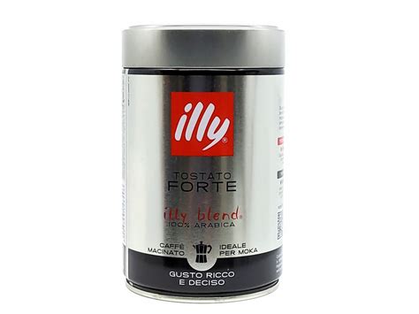 Illy Moka Forte Mletá Káva 250 G Mazutocz