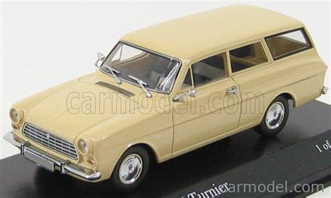 MINICHAMPS 400086111 Scale 1 43 FORD ENGLAND TAUNUS 12M BREAK 1962 CREAM