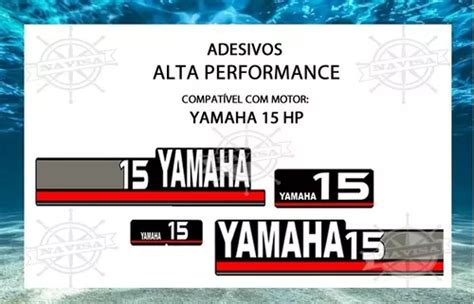 Adesivo Para Motor De Popa Yamaha Hp O Mais Vendido Venda Em