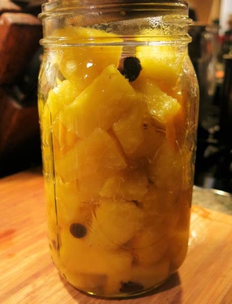 Sweet And Spicy Pickled Pineapple Goddess Cooks