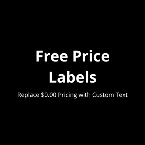 price labels type plugins
