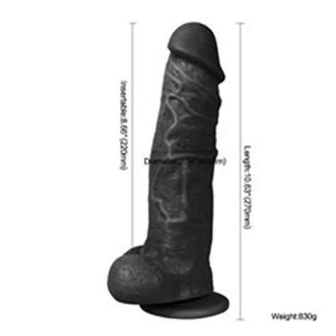 Giant King Kalın Penis Et Dokusu Zenci Süper Realistik 27 CM Ürünü En