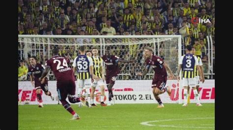 Fenerbah E Trabzonspor Ma Tan Kareler Kas M Zlesene