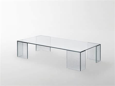 Grid Rectangular Coffee Table Grid Collection By Glas Italia Design