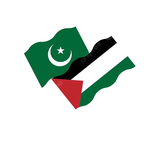 Pakistan And Palestine Flag Vector Country Flags Palestine Flag