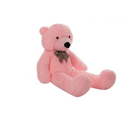 Giant Cuddly Plush Stuffed Bear 140cm Pink Makro