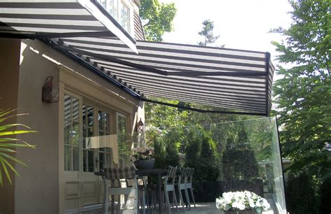 Awnings Over Stone Porch Rolltec Retractable Awnings Toronto