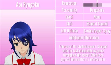 Aoi Ryugoku Galeria Yandere Simulator Wiki Fandom Powered By Wikia