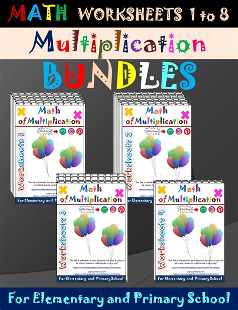 Math Addition Part 1 To 4 Bundles Math Addition Worksheets Addition