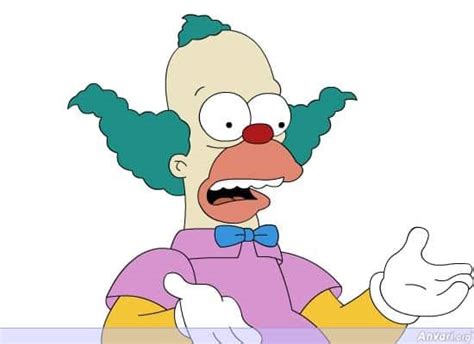 Krusty The Clown Face