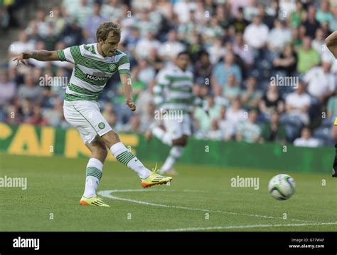 Celtics Teemu Pukki During The Champions League Qualifying At