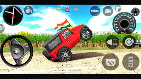 Dollar Song Modified Mahindra Red Thar Best Indian Cars Simulator