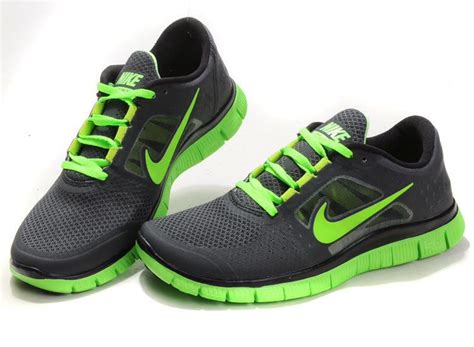 Nikefree Run Black Andlime Green Nike Air Max 2015 Running Shoes Fashion Running Shoes Nike