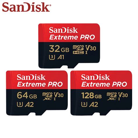 SanDisk Tarjeta De Memoria Extreme PRO MicroSDXC UHS I A2 V30 Microsd