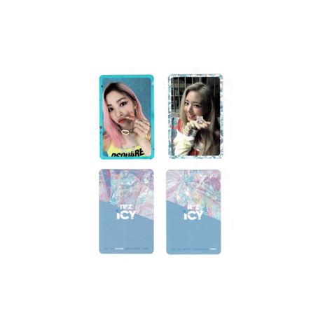 Itzy It Z Icy Ryujin And Yuna Official Photocard Set Shopee Philippines