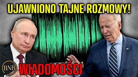 USA Negocjują z Rosją Wyciekły Tajne Rozmowy o Ukrainie CDA