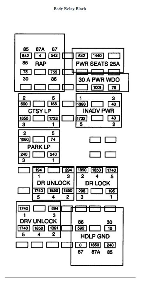 Wiring Diagram Chevy Bcm Wiring Diagram