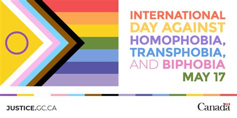 Justice Canada On Twitter On International Day Against Homophobia Transphobia And Biphobia We