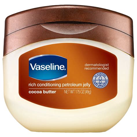 Vaseline Petroleum Jelly Cocoa Butter 75 Oz