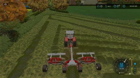 Farming Simulator Rowing Up Grass Silage Youtube