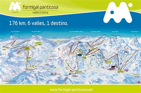 BERGFEX: Piste map Formigal - Panoramic map Formigal - Map Formigal