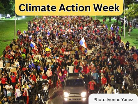 Civil Society Rallies For Climate Justice At Latin American And