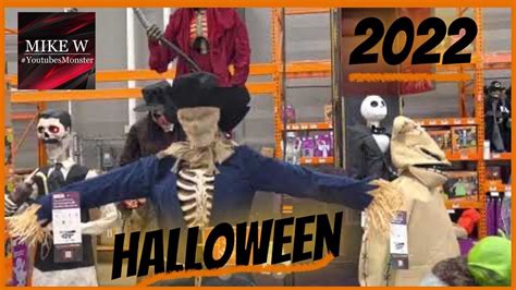 Home Depot Halloween 2022 In Store Animatronics Tour Youtube