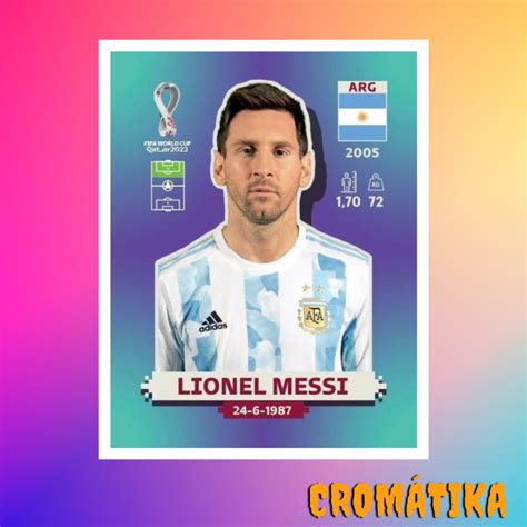 Sticker MESSI FIGURITA 2 CROMÁTIKA STICKERS