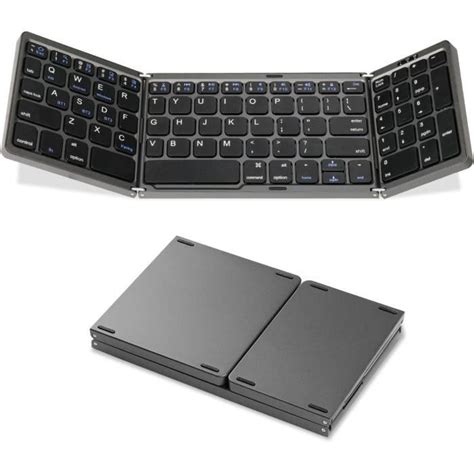 Clavier Bluetooth Pliable Avec Pav Num Rique Tablette Portable Clavier