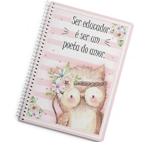 Caderno De Anota Es Para Professora Elo Produtos Especiais