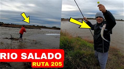 Mucho Pesca De Pejerrey En El Rio Salado Roque Perez Pesca Rio Salado