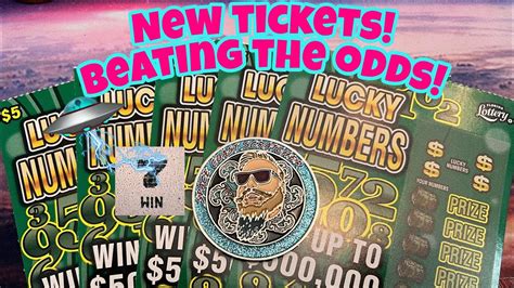 Florida New Lucky Numbers Dollar Scratch Off Tickets Part Youtube