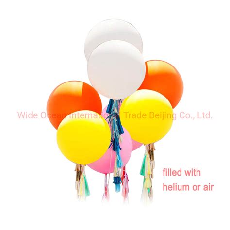 Jumbo Giant Large Air Helium 36 Inch Round Rubber Latex Balloons Balloon 90 Cm China Large