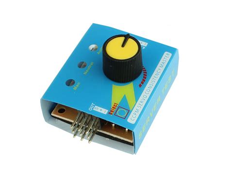 Testador De Servo Canais Servo Tester Ccpm Usinainfo