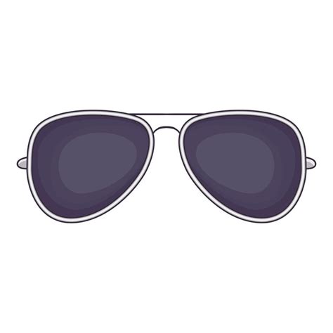 Sunglasses icon, cartoon style 14750925 Vector Art at Vecteezy