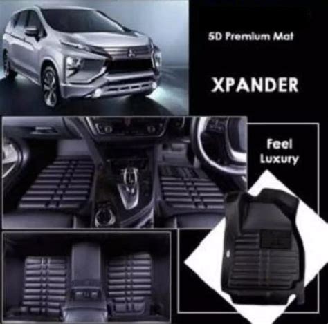 PREMIUM LUXURY MATS 5D MITSUBISHI XPANDER CARBON Lazada Indonesia