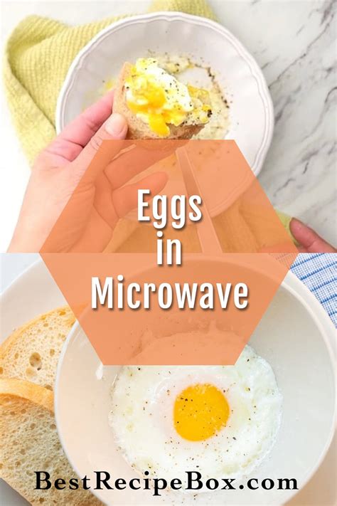 Eggs In Microwave Recipe 2 Min Microwave Eggs Best Recipe