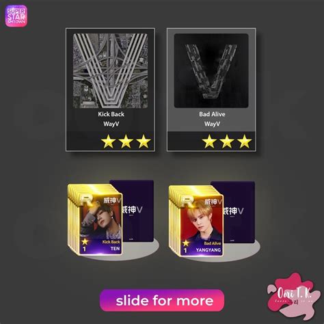 Jual MIN PEMBELIAN 3 PCS MIX UNOFF R SUPERSTAR SMTOWN CARD WAYV