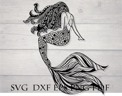 Free Mermaid Mandala Svg Svg Png Eps Dxf File