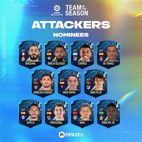 LaLiga FIFA 22 TOTS LaLiga Y EA SPORTS Premian A Los 15 Mejores