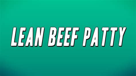 Jpegmafia And Danny Brown Lean Beef Patty Lyrics Youtube