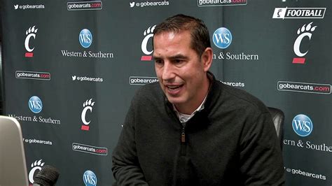 Bearcats Hc Luke Fickell Talks Ecu Youtube