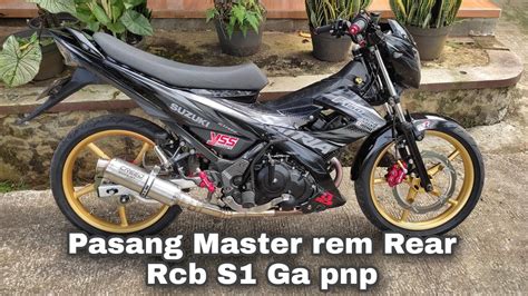 Pasang Master Rem Belakang Rcb S Di Motor Satria Fu Ga Langsung Pasang