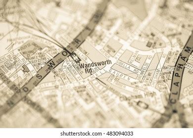 Merton Park London Uk Map Stock Photo Shutterstock